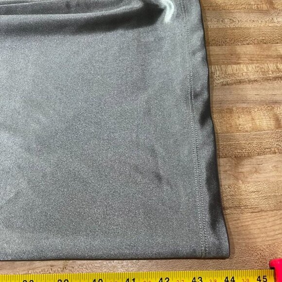 VERO MODA Lace Trim Satin Slipdress Silver L NWT - Picture 9 of 11